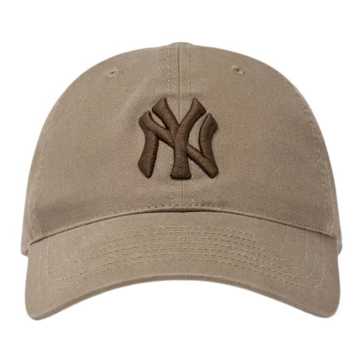 Кепка MLB New York Yankees Хлопковые Кепки Унисекс Бежевые - изображение 2