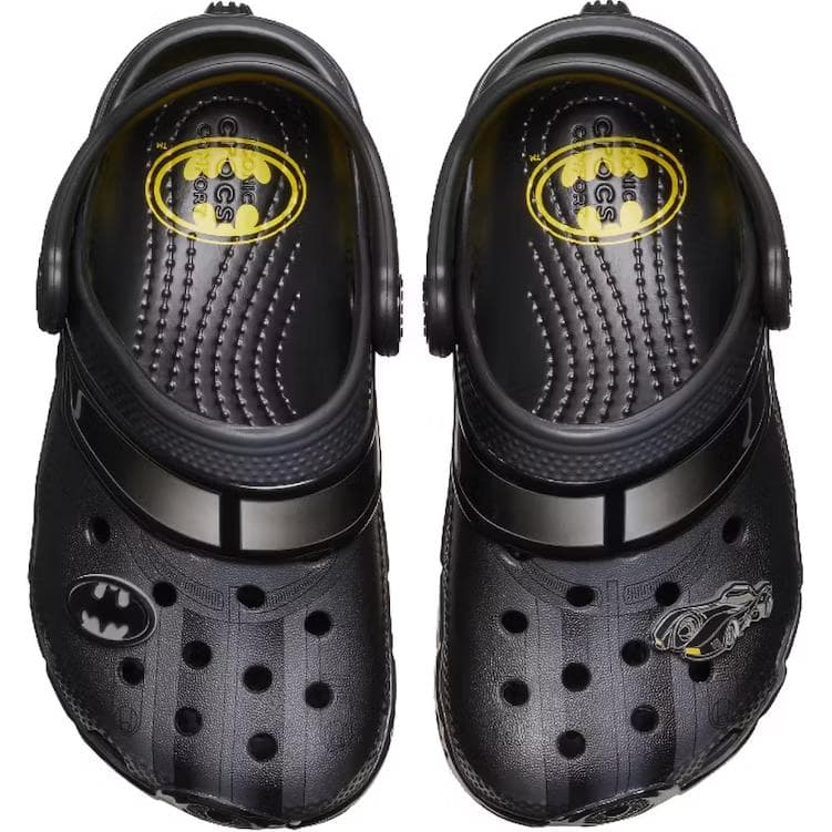 Сандалии Crocs Classic сандалии низкие с клином для детей черные детские - изображение 4