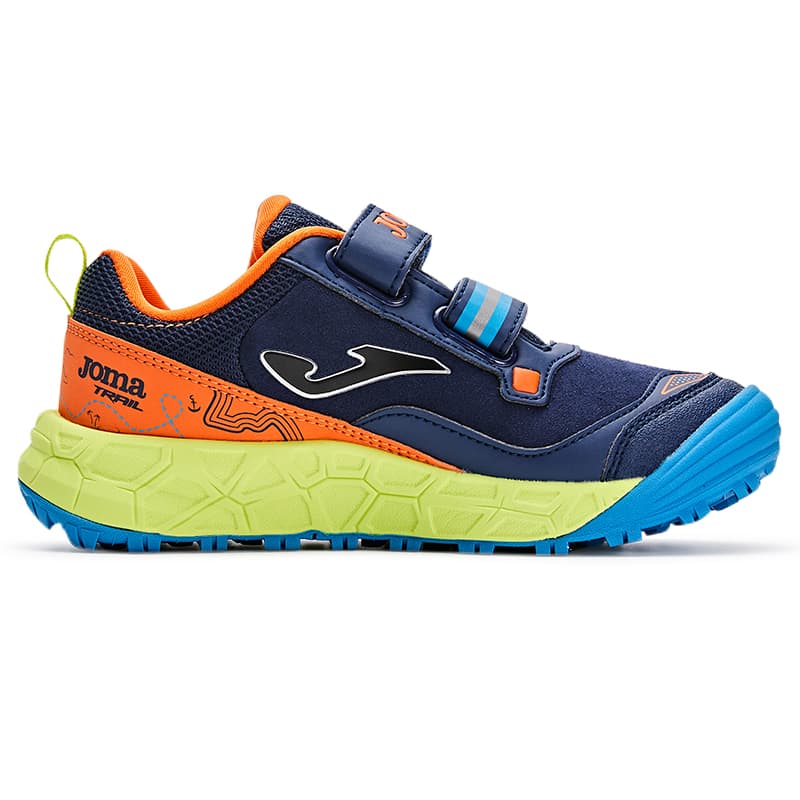 Кроссовки Joma Марля Амортизация Дышащий Отскок Низкие Кроссовки для Бега Темно-Синие Детские - изображение 2