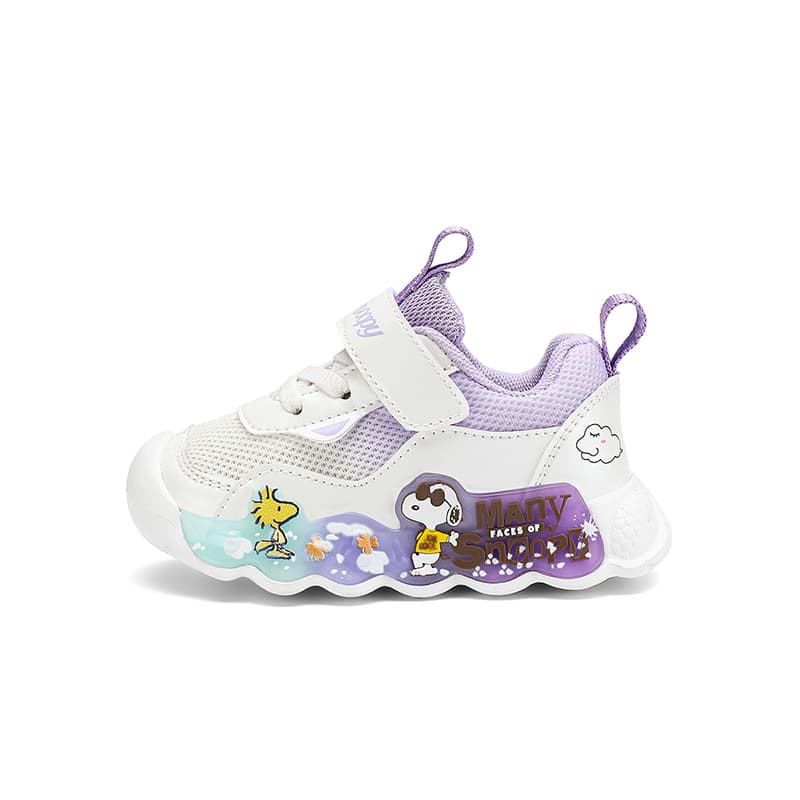 Кроссовки SNOOPY Детская повседневная обувь Low Top Фиолетовый Kids - изображение 1