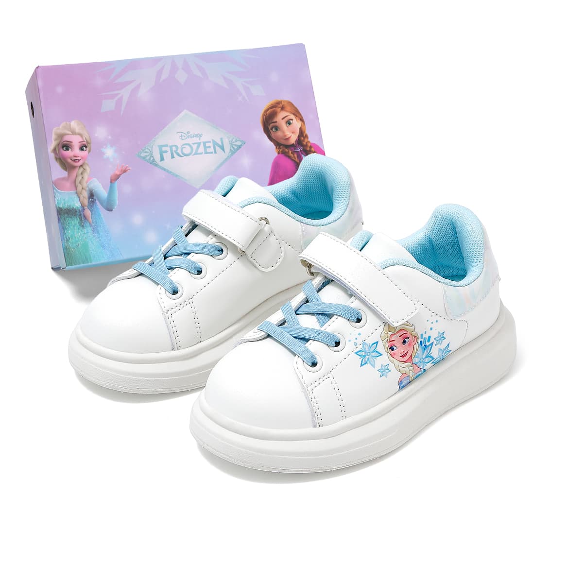 Кроссовки DISNEY FROZEN SERIES Антискользящий Анти-удар Амортизация Износостойкий Лоу-топы Скейтборд Обувь Детский - изображение 1