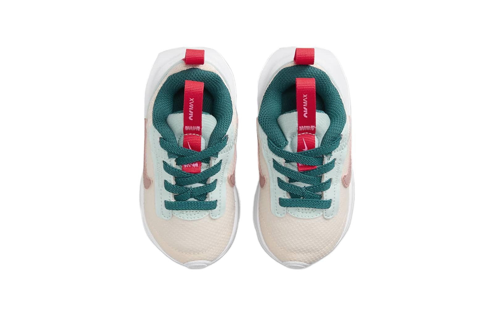 Кроссовки Nike Air Max INTRLK Лайт Амортизация Дышащий Амортизация Дышащий Низкий Верх Обувь для малышей Зеленый Бежевый - изображение 4