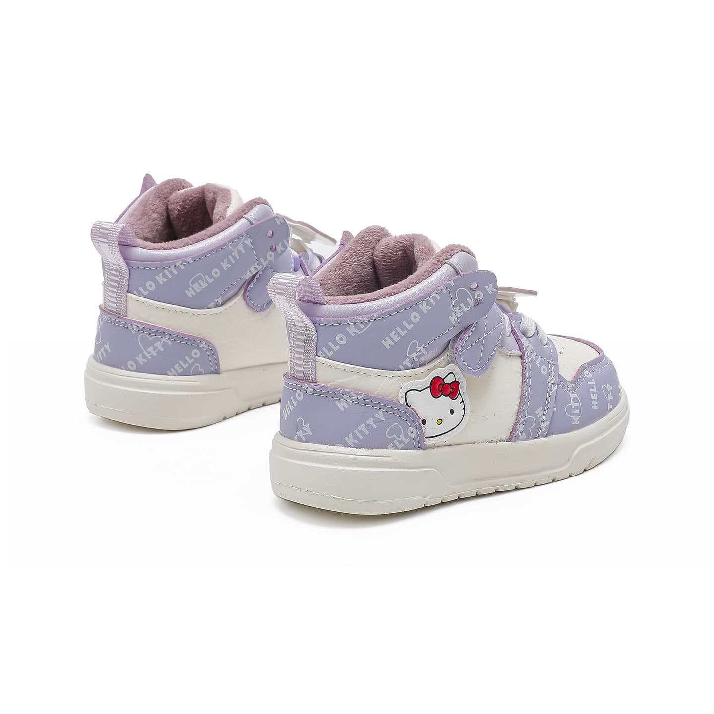 Hello Kitty X Sanrio Искусственная кожа Детская хлопковая обувь для детей в возрасте 3-7 лет - изображение 4