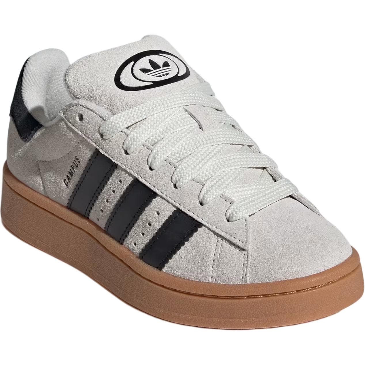 Кроссовки Adidas Originals CAMPUS 00s Устойчивый к истиранию Низкий верх Детская обувь для скейтбординга Серый Черный Детский - изображение 3