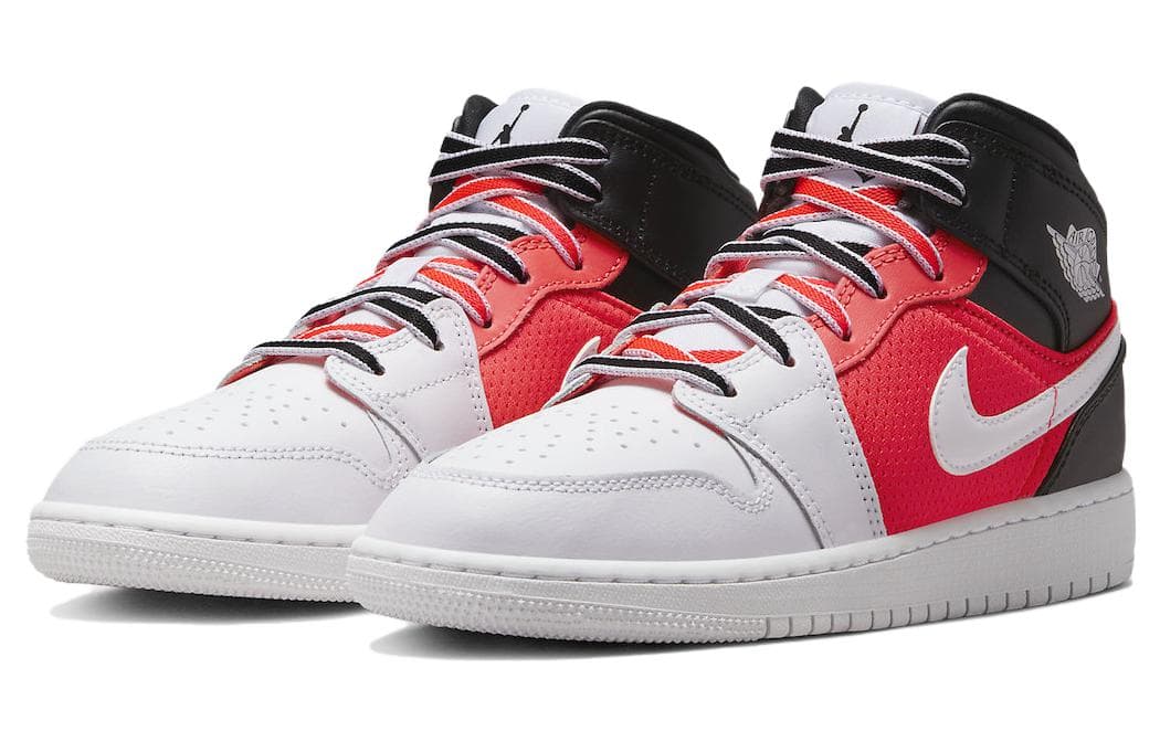 Кроссовки для баскетбола Jordan Air Jordan 1 Mid "Infrared 23" GS - изображение 3