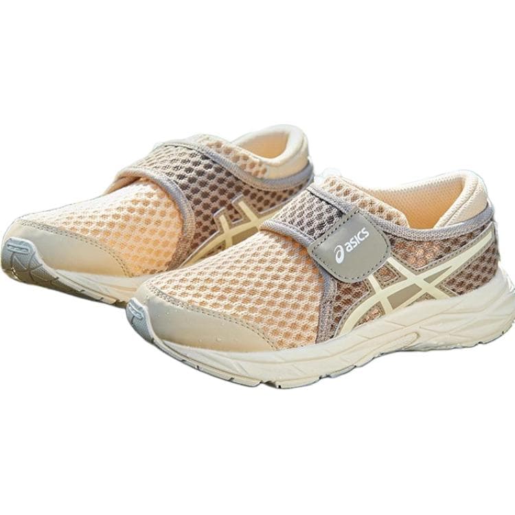 Кроссовки ASICS Contend Low Топ Беговые кроссовки Хаки Детский - изображение 5