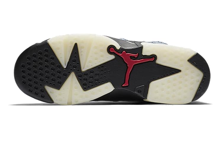 Кроссовки для баскетбола Jordan Air Jordan 6 Washed Denim GS - изображение 7