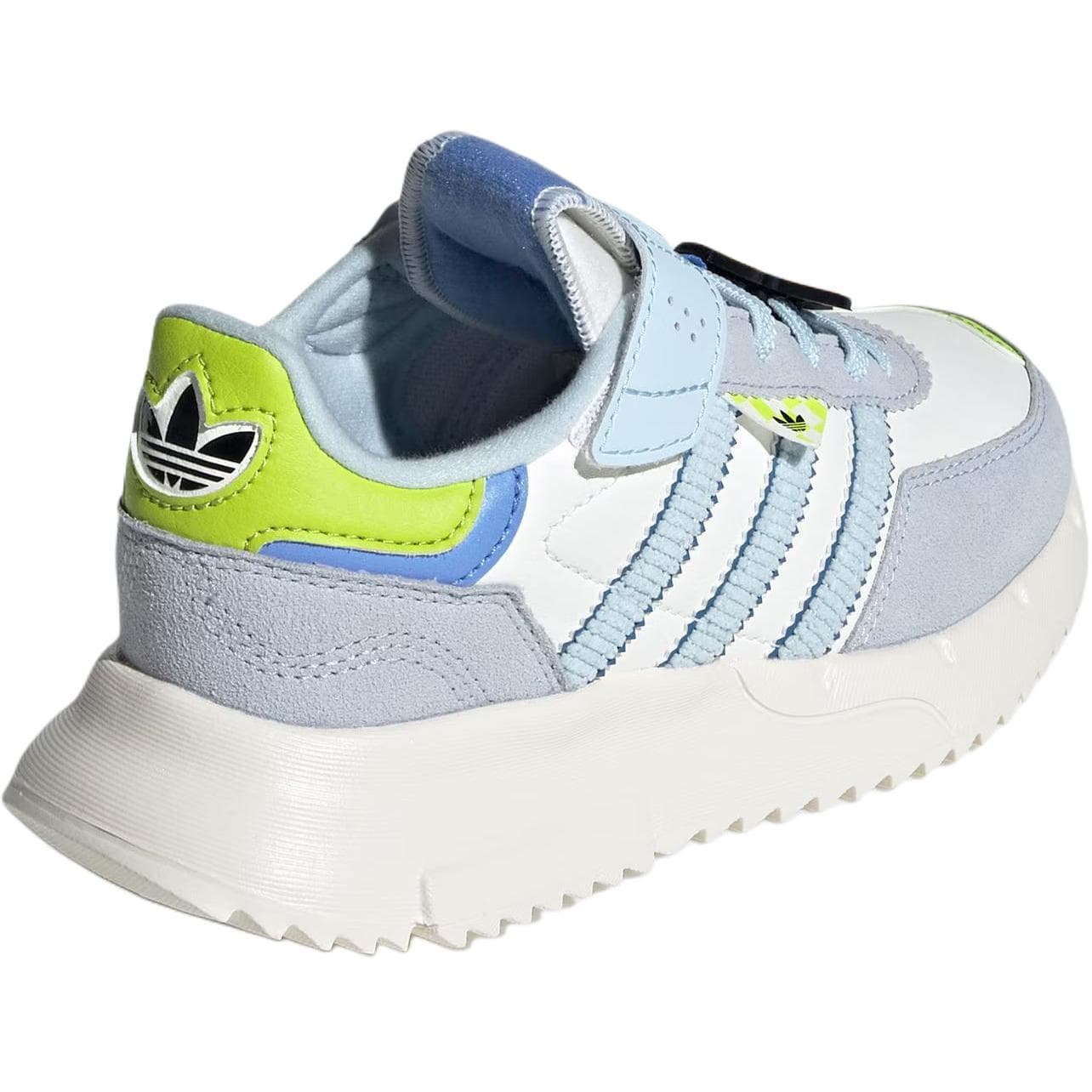 Кроссовки Adidas Originals X Disney Retropy F2 Low Топ Kids Lifestyle Shoes Белый и синий цвет Детский - изображение 4