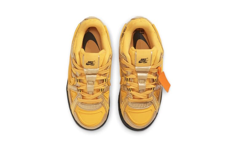 Кроссовки OFF-WHITE x Nike Rubber Dunk University Gold - изображение 5