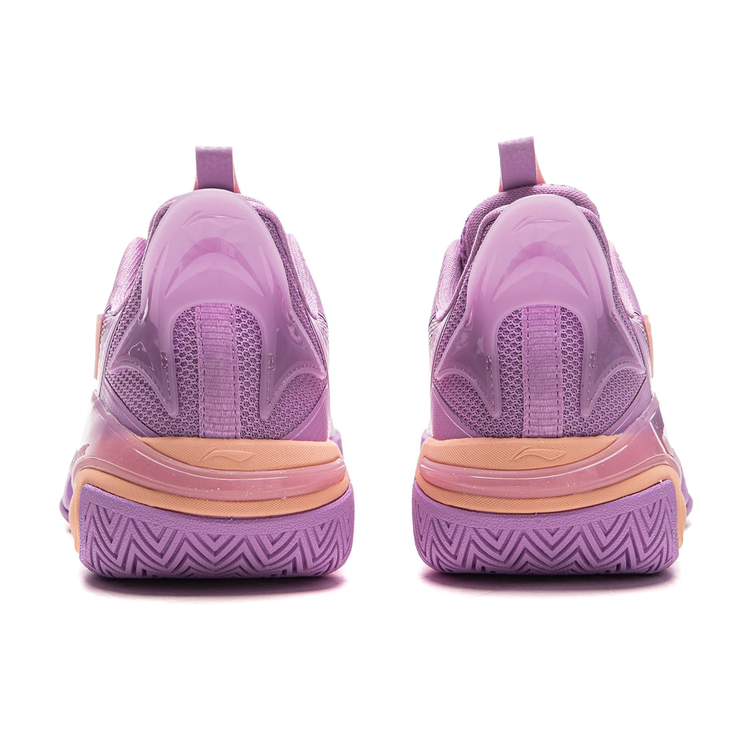 Кроссовки для баскетбола Li NING Young Fengying 2,0 Children's Баскетбольные кроссовки Жасмин Фиолетовый Унисекс - изображение 4