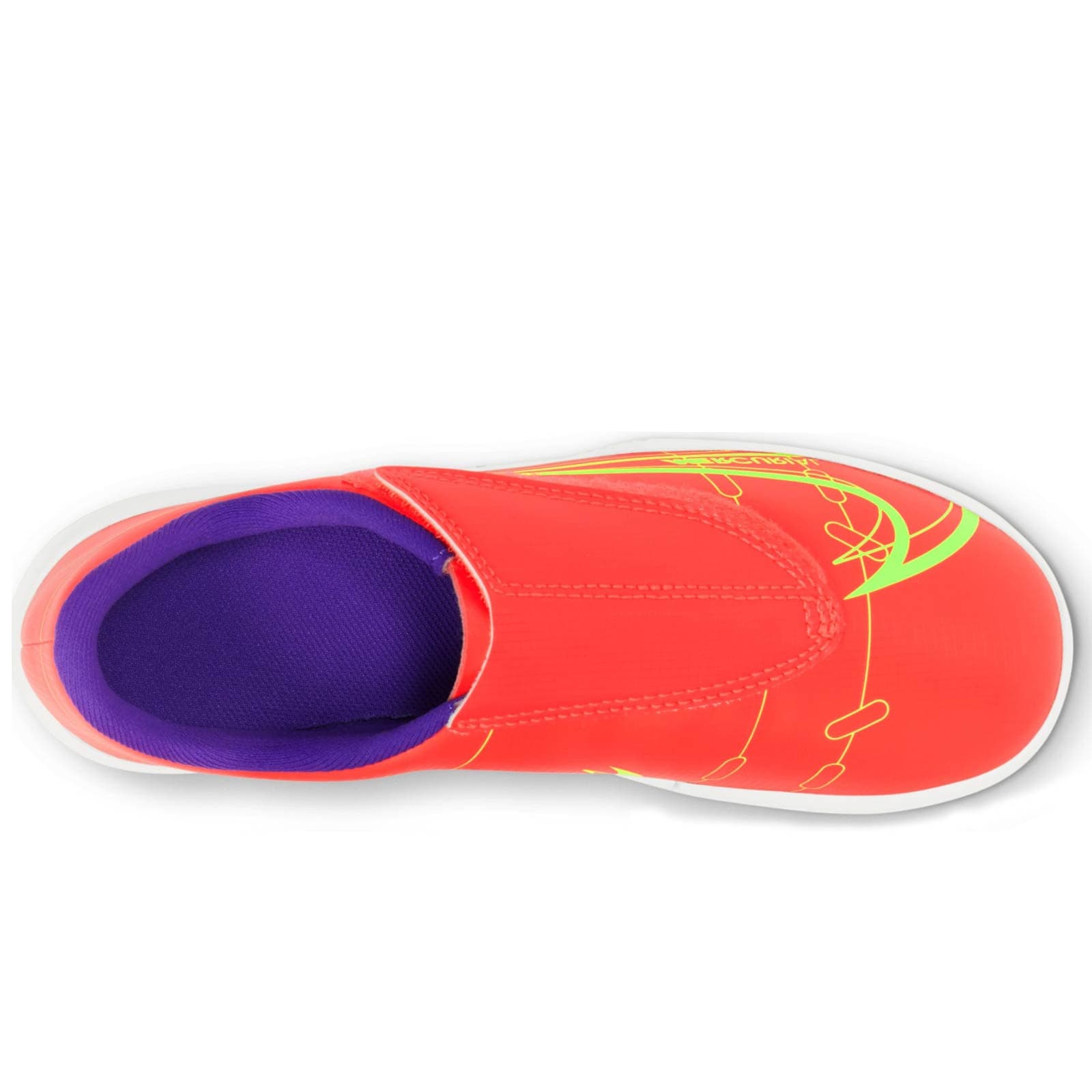 Бутсы Nike Mercurial Vapor 14 Low Топ Детская футбольная обувь Красная Розовая Детская - изображение 3