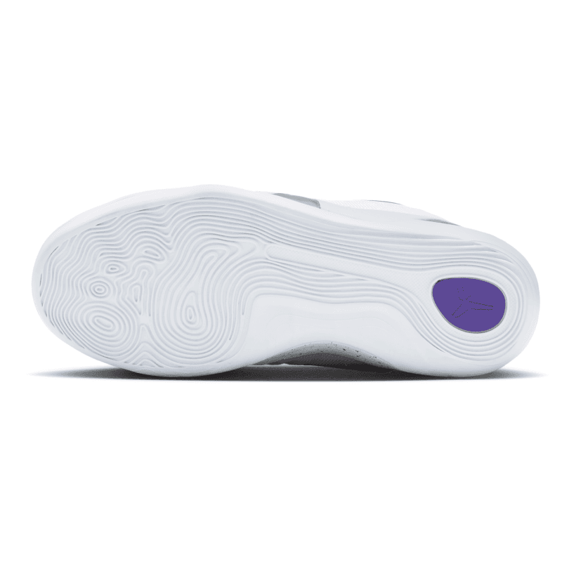 Кроссовки для баскетбола NIKE Kobe 9 Low Топ Баскетбольные кроссовки Белый Детский - изображение 5
