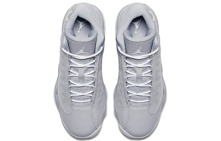 Кроссовки для баскетбола Jordan Air Jordan 13 Retro 'Wolf Grey' GS - изображение 4