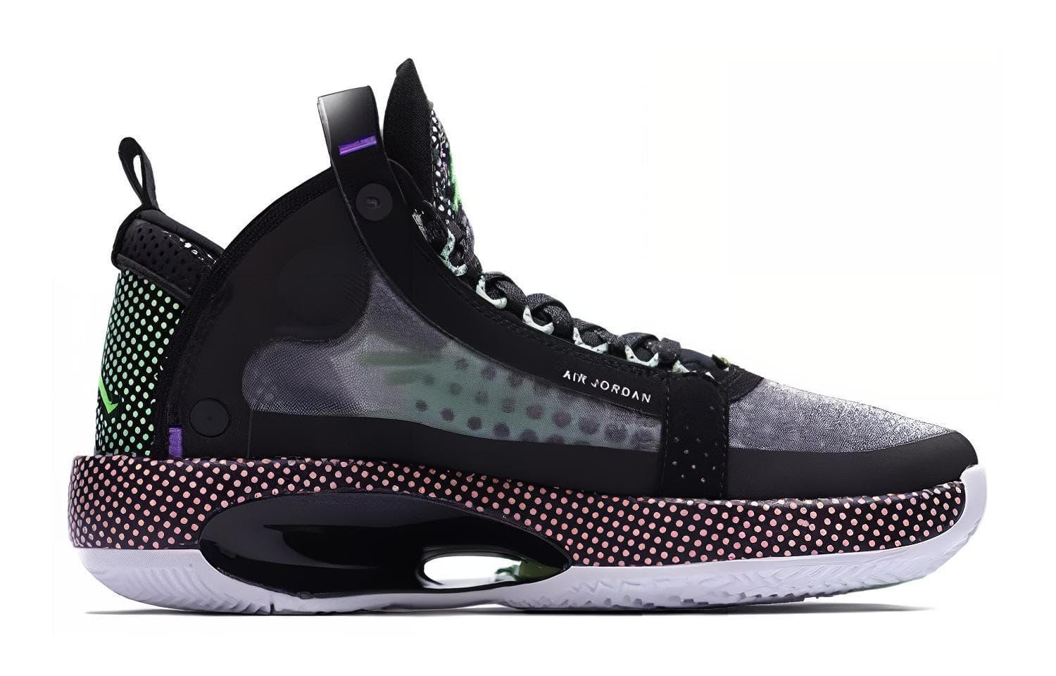 Кроссовки для баскетбола Jordan Air Jordan 34 GS "Halftone Dots" - изображение 3