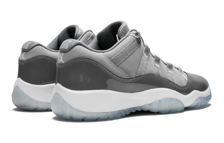 Кроссовки для баскетбола Jordan Air Jordan 11 Retro Low Cool Grey GS - изображение 7
