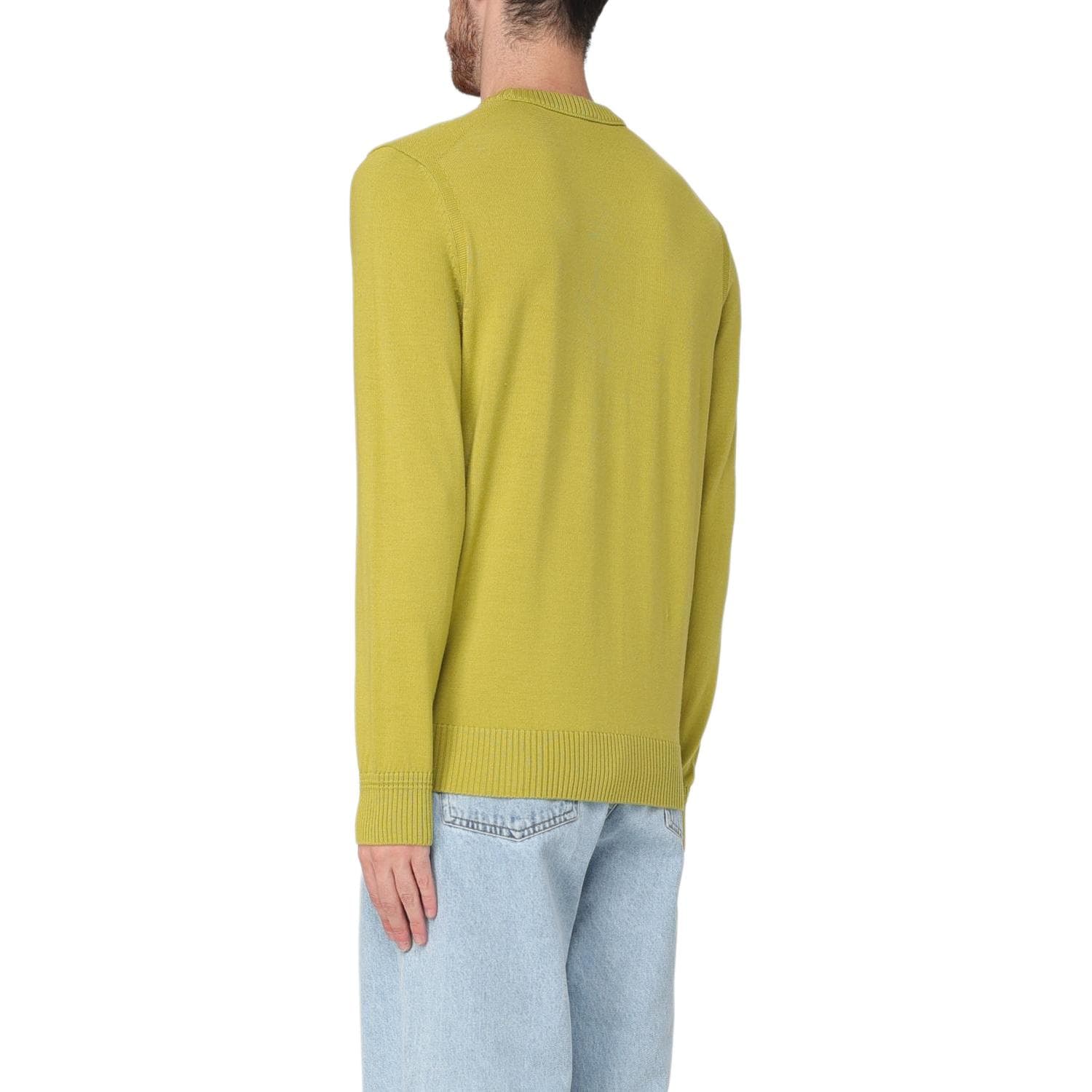 Кофта Hugo Boss Желтые Мужские Свитера - изображение 2