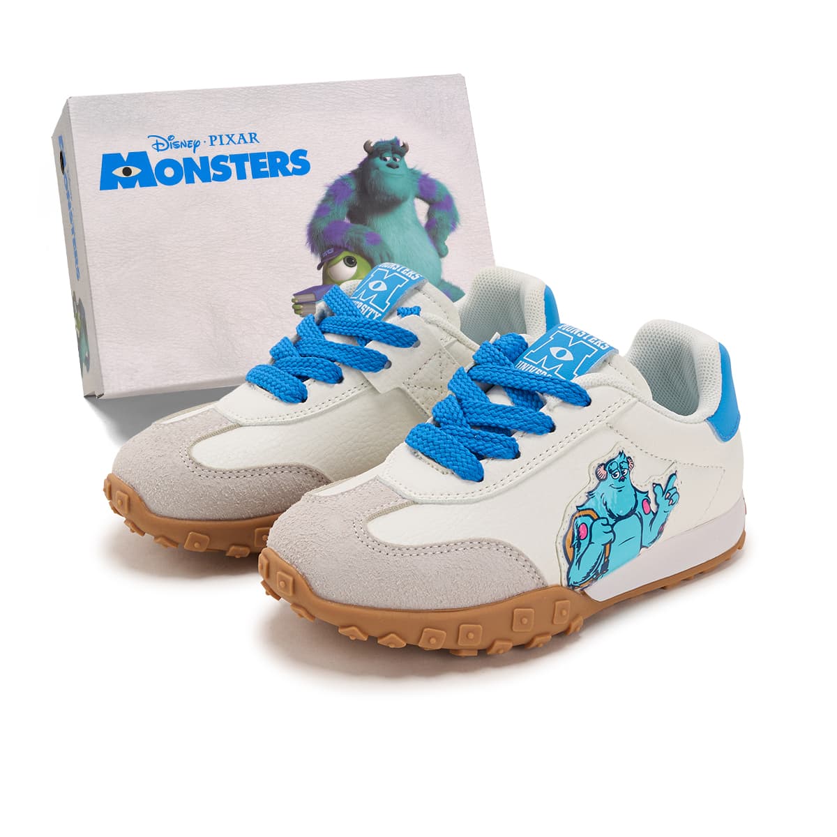 Кроссовки Disney Monsters Inc. Collection Антискользящий Анти-удар Амортизация Износостойкий Лоу-топы Повседневная обувь Детский - изображение 2