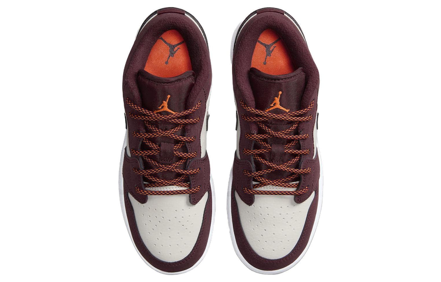 Кроссовки для баскетбола Jordan Low "Night Maroon" GS - изображение 4