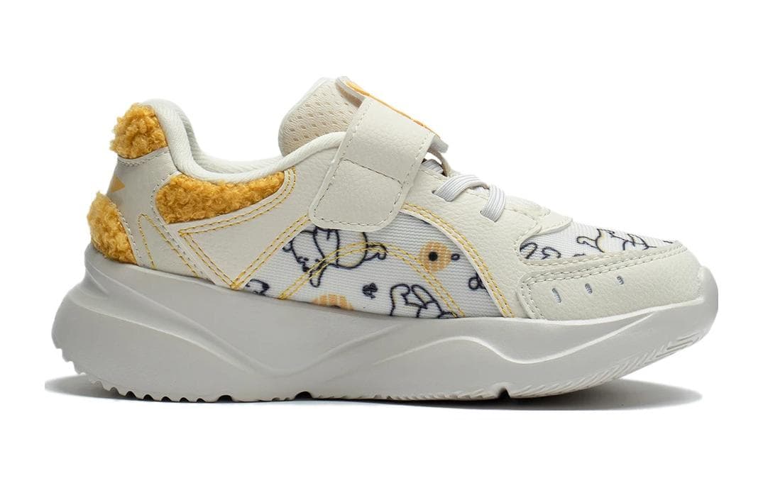 Кроссовки Li-Ning YOUNG x Disney Универсальный амортизирующий износостойкий лоу-топ кроссовки Белый Желтый подростковый - изображение 2
