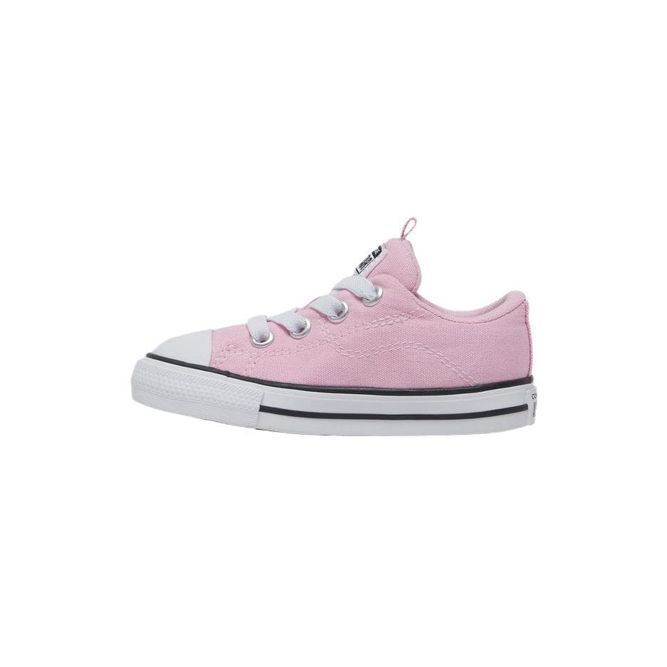 Converse All Star Холст Rave Удобный Лоу-топы Детские кеды Розовый Детский - изображение 1