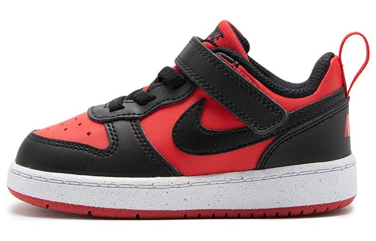 Кроссовки Nike Court Borough Low Recraft PS (PS) Противоскользящий Амортизация Устойчивый к истиранию Низкий Топ - изображение 1