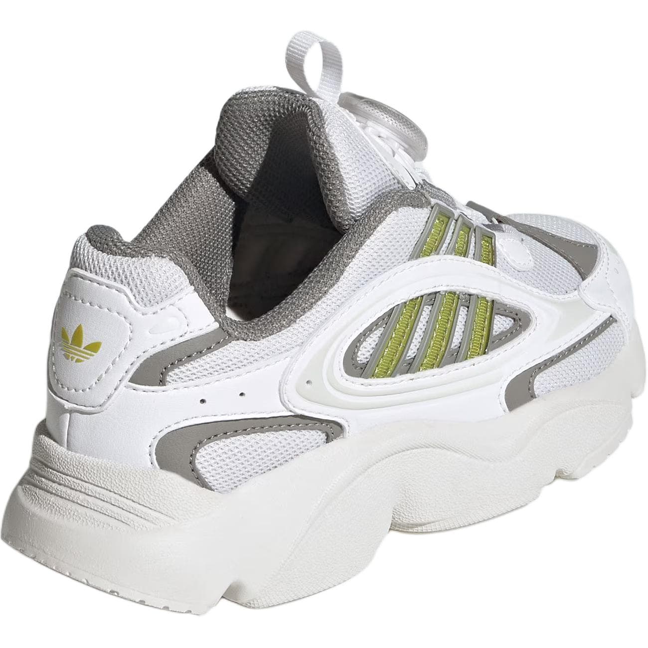 Кроссовки Adidas Originals Ozmillen Low Топ Kids Lifestyle Shoes Бело-зеленый Детский - изображение 4