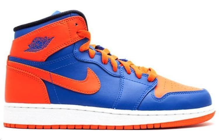 Кроссовки для баскетбола Jordan Air Jordan 1 Retro High Knicks GS - изображение 3