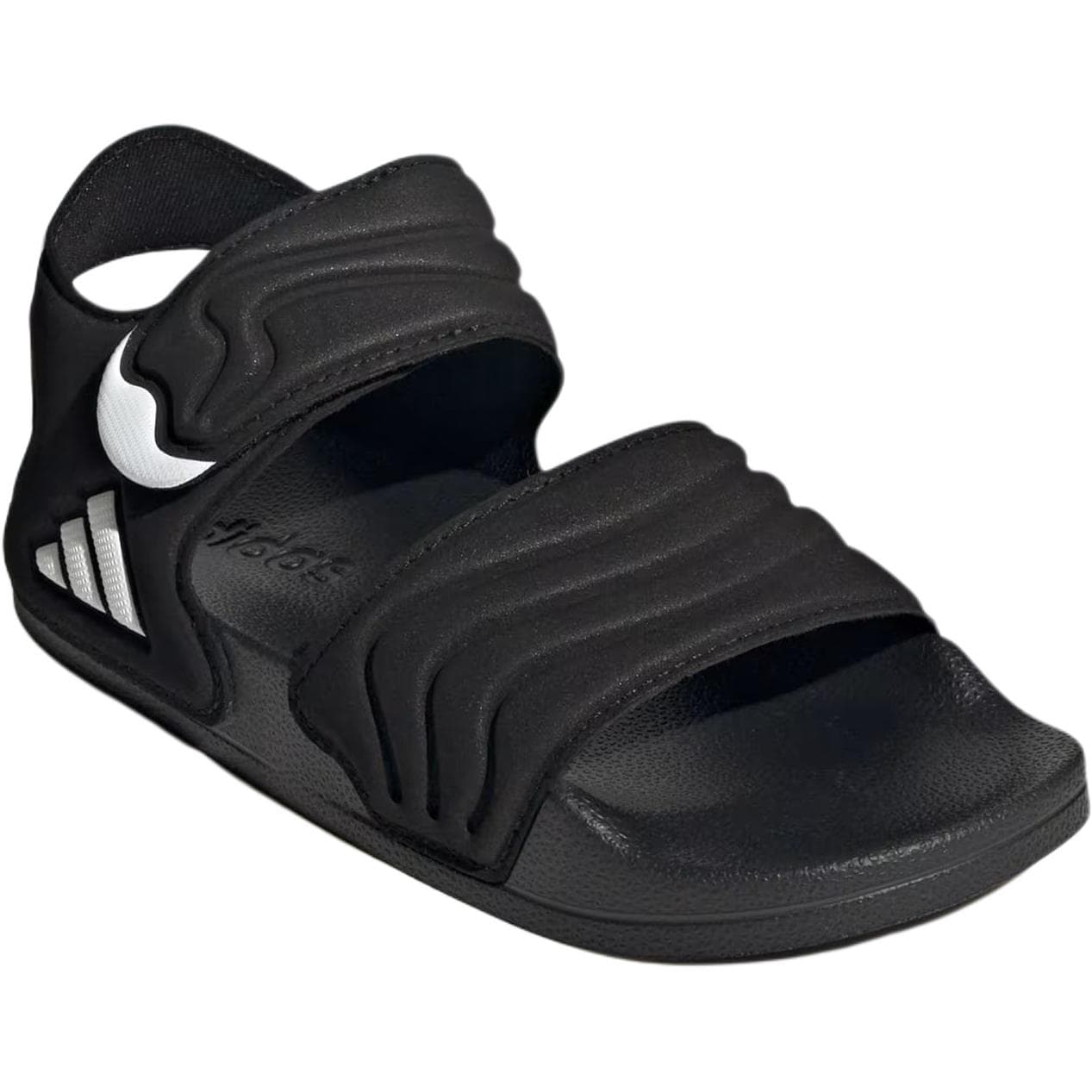 Сандалии adidas Adilette Сандалии 3,0 Low Топ Сандалии Черный белый Детский - изображение 3