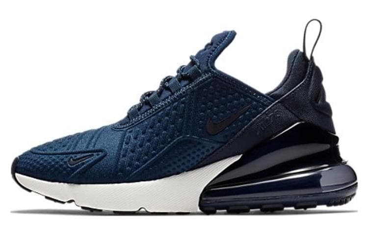 Кроссовки Nike Air MAX 270 Амортизация Устойчивость к истиранию Низкий верх Повседневная обувь Синий Унисекс - изображение 1