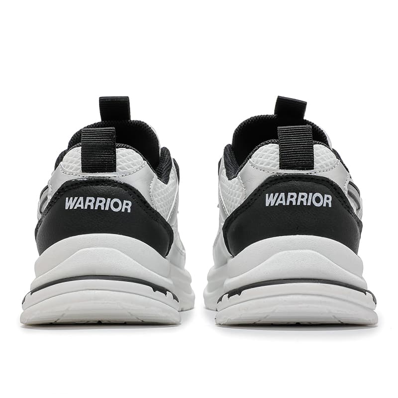 Кроссовки Warrior Cloud Sail Series Противоскользящие Анти-KICK Легкие Амортизирующие Низкие Кроссовки для Бега Белый Серебристый Серый Детские - изображение 3