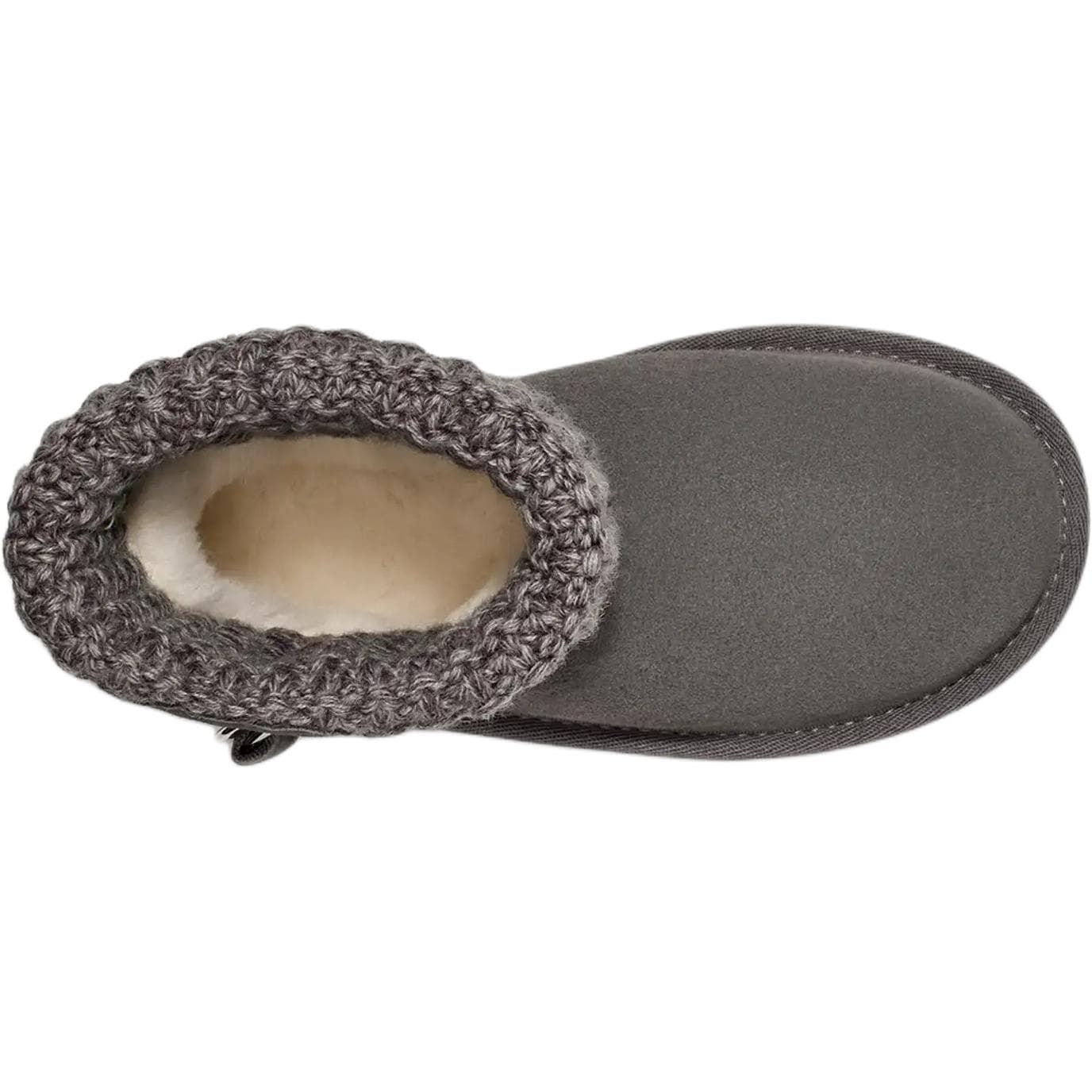 UGG противоскользящие устойчивые к истиранию детские ботинки серые детские - изображение 4