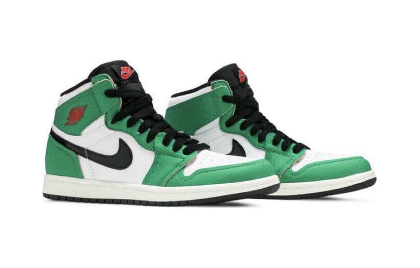 Кроссовки для баскетбола Jordan Air Jordan 1 Retro High OG "Lucky Green" - изображение 5