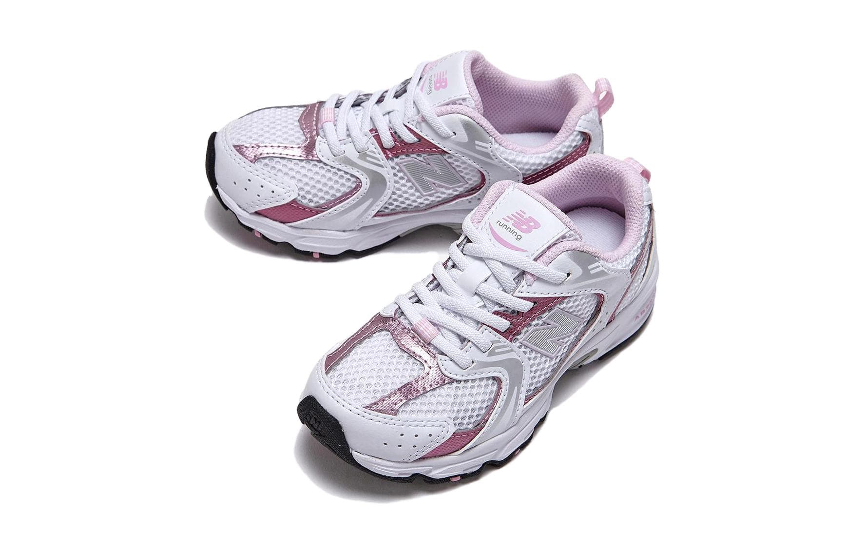 Кроссовки New Balance NB 530 Универсальная Низкая Обувь для Беговых Кроссовок Детская Серебристо-Фиолетовая Детская - изображение 4