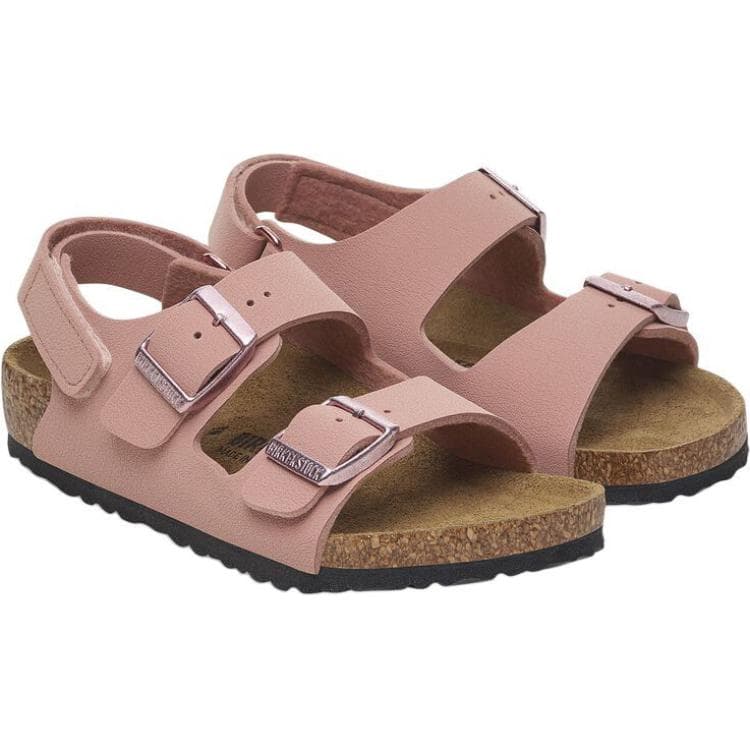 Сандалии Birkenstock противоскользящие устойчивые к истиранию низкие детские сандалии розовые для малышей - изображение 3