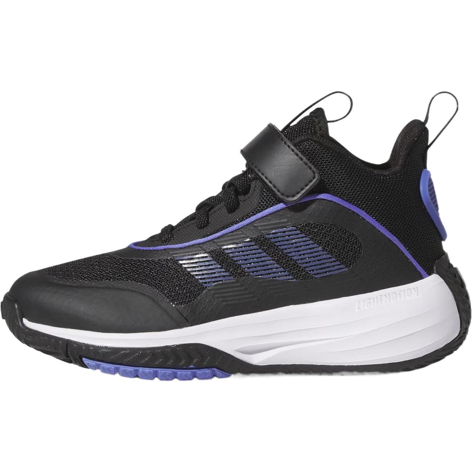 Кроссовки для баскетбола Adidas OwnTheGame 3,0 Мягкий и Комфортный Противоскользящий Устойчивый к Износу MID Верх Детские Баскетбольные Кроссовки - изображение 1