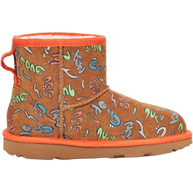 UGG CLASSIC MINI Мягкий и Комфортный Противоскользящий Устойчивый к Износу Детские Ботинки - изображение 2