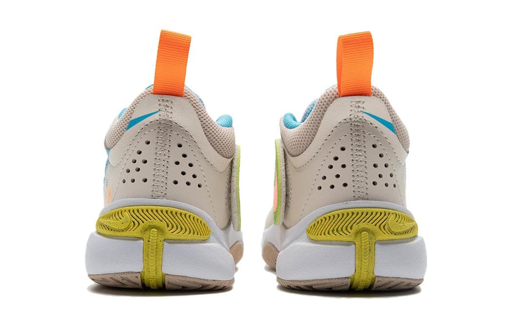Кроссовки Nike Team Hustle D 11 Удобные противоскользящие и устойчивые к истиранию детские повседневные кроссовки с верхом MID - изображение 4