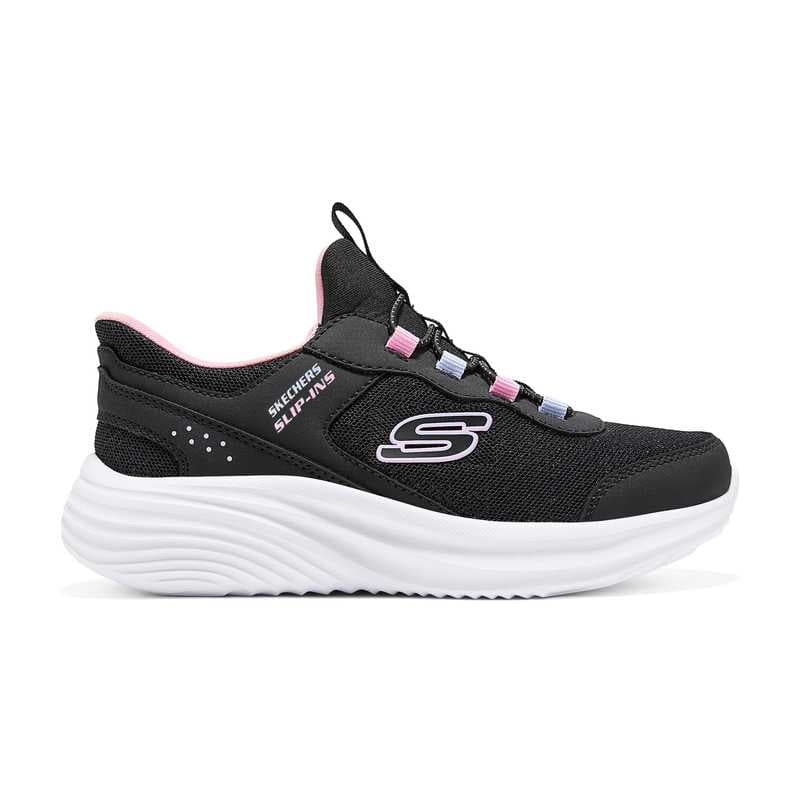 Skechers Slip ins Кожа Амортизация Дышащий Low Топ Уличная обувь Детский - изображение 2