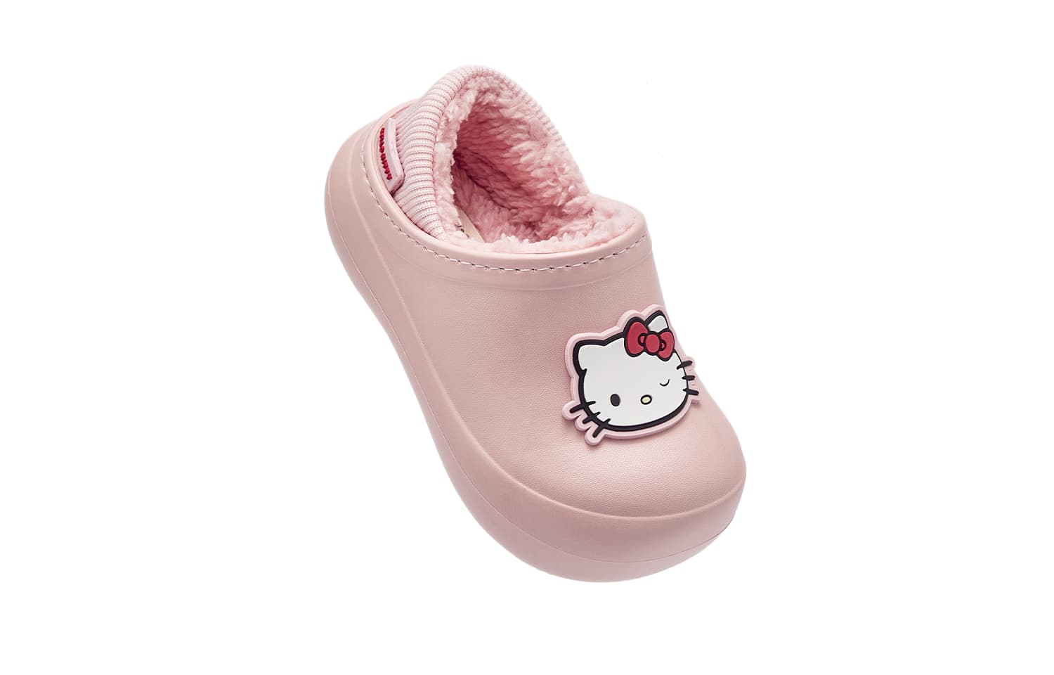 DAVE&BELLA x Sanrio Куроми коллаборация Детские утепленные противоскользящие шлепанцы с мультяшным декором - изображение 4