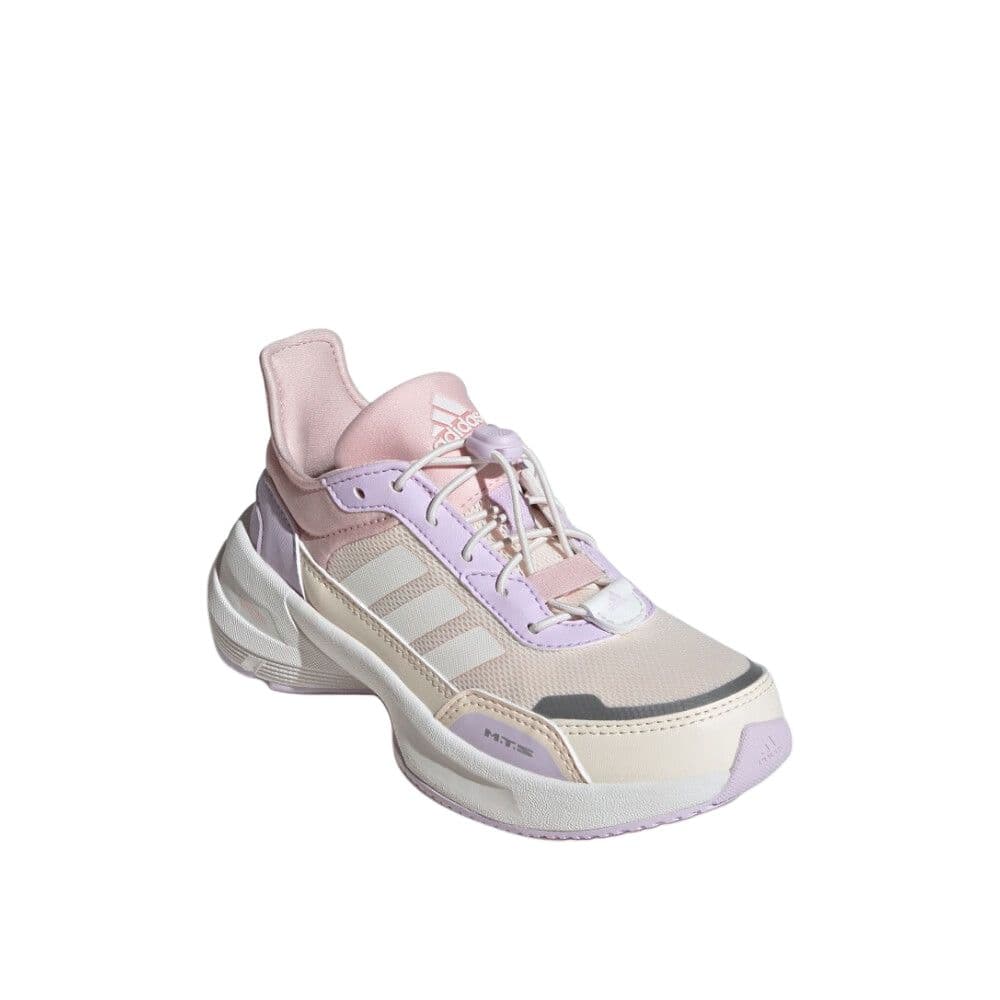 Кроссовки Adidas MTS Ткань Устойчивая к истиранию Низкий верх Детская повседневная обувь Айвори - изображение 4