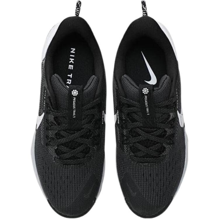 Кроссовки Nike Pegasus Trail 5 Low Топ Детская Беговая Обувь Черная Малыш - изображение 3