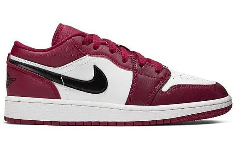 Кроссовки для баскетбола Jordan Air Jordan 1 Low "Noble Red" GS - изображение 4
