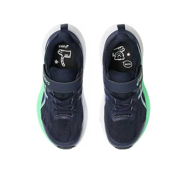 Кроссовки Asics GT 1000 14 Сетчатая ткань Амортизация Отвод пота Низкий топ Детские беговые кроссовки Детский - изображение 4