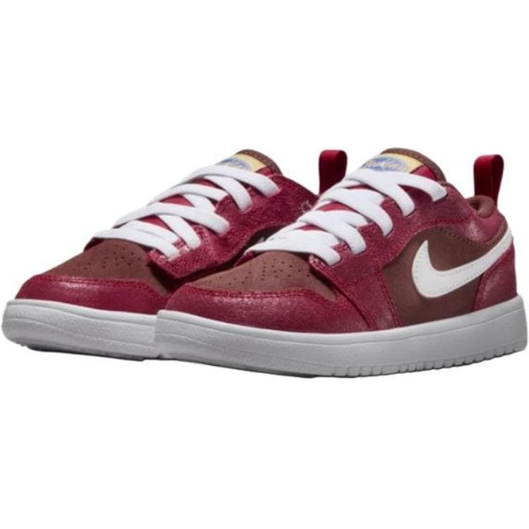 Кроссовки Jordan 1 Low Топ Детские повседневные кроссовки Красный Белый для детей 3-7 лет - изображение 3
