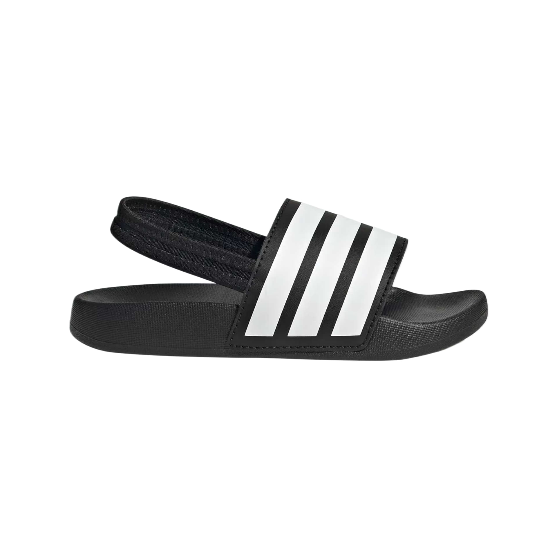 Сандалии adidas Adilette Low Топ Детские Сандалии Черно-Белые Детские - изображение 2