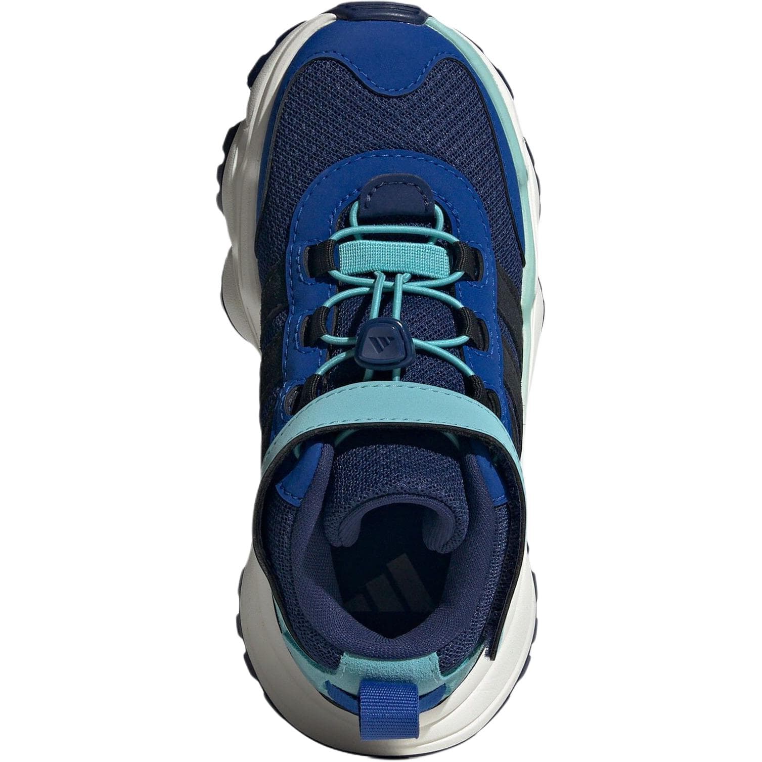 Кроссовки Adidas CITYWOWLK Теплоизоляционный MID Топ Повседневная обувь Синий черный Детский - изображение 4