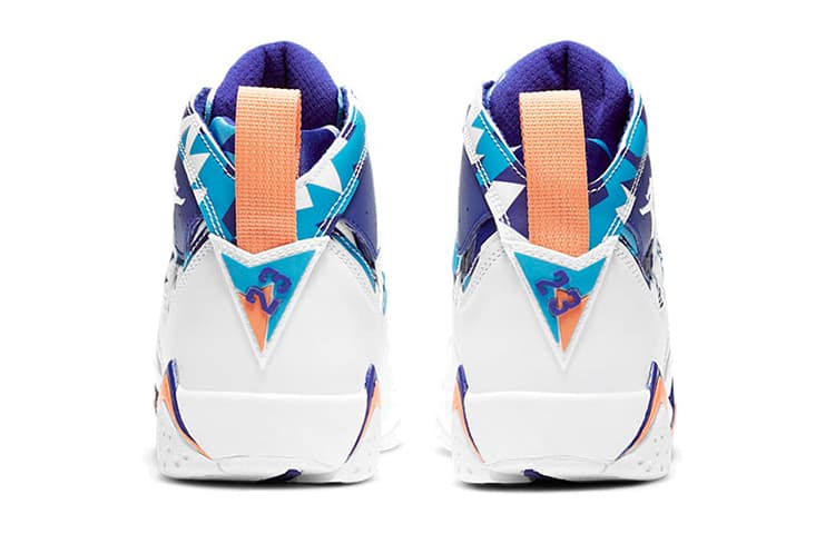 Кроссовки для баскетбола Jordan Air Jordan 7 Chlorine Blue GS - изображение 5