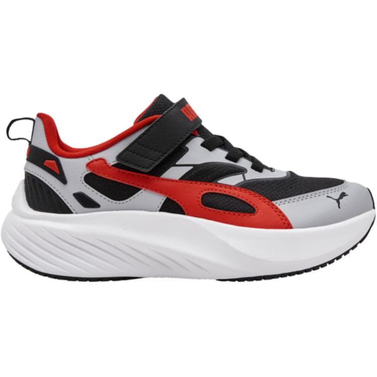 Кроссовки PUMA Pounce Lite Ткань Низкие Детские Лифт Кроссовки Красные - изображение 2