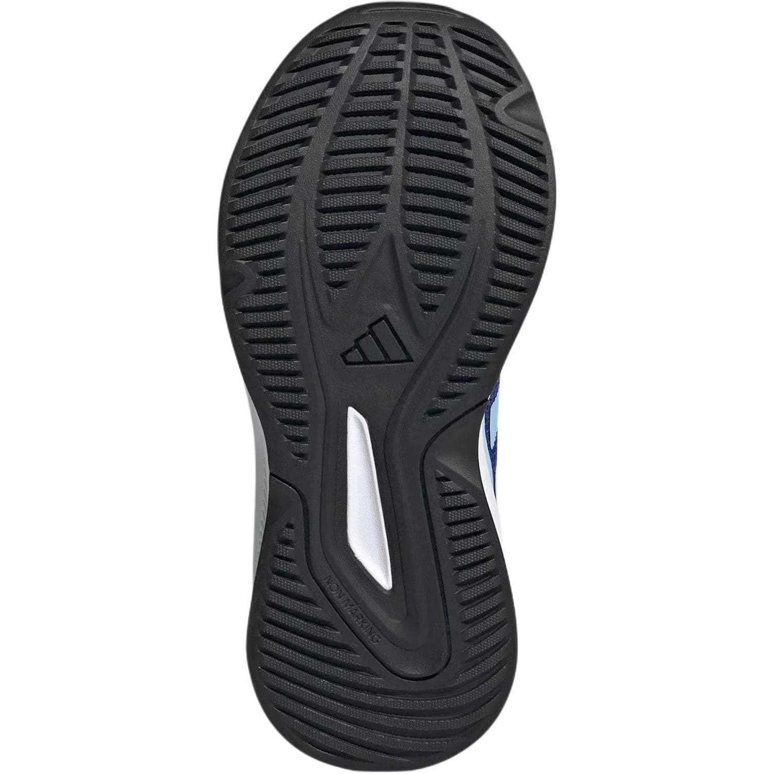Кроссовки Adidas FORTARUN 4,0 Устойчивые к истиранию низкие детские беговые кроссовки Королевский синий Ярко-синий Синий для детей - изображение 6