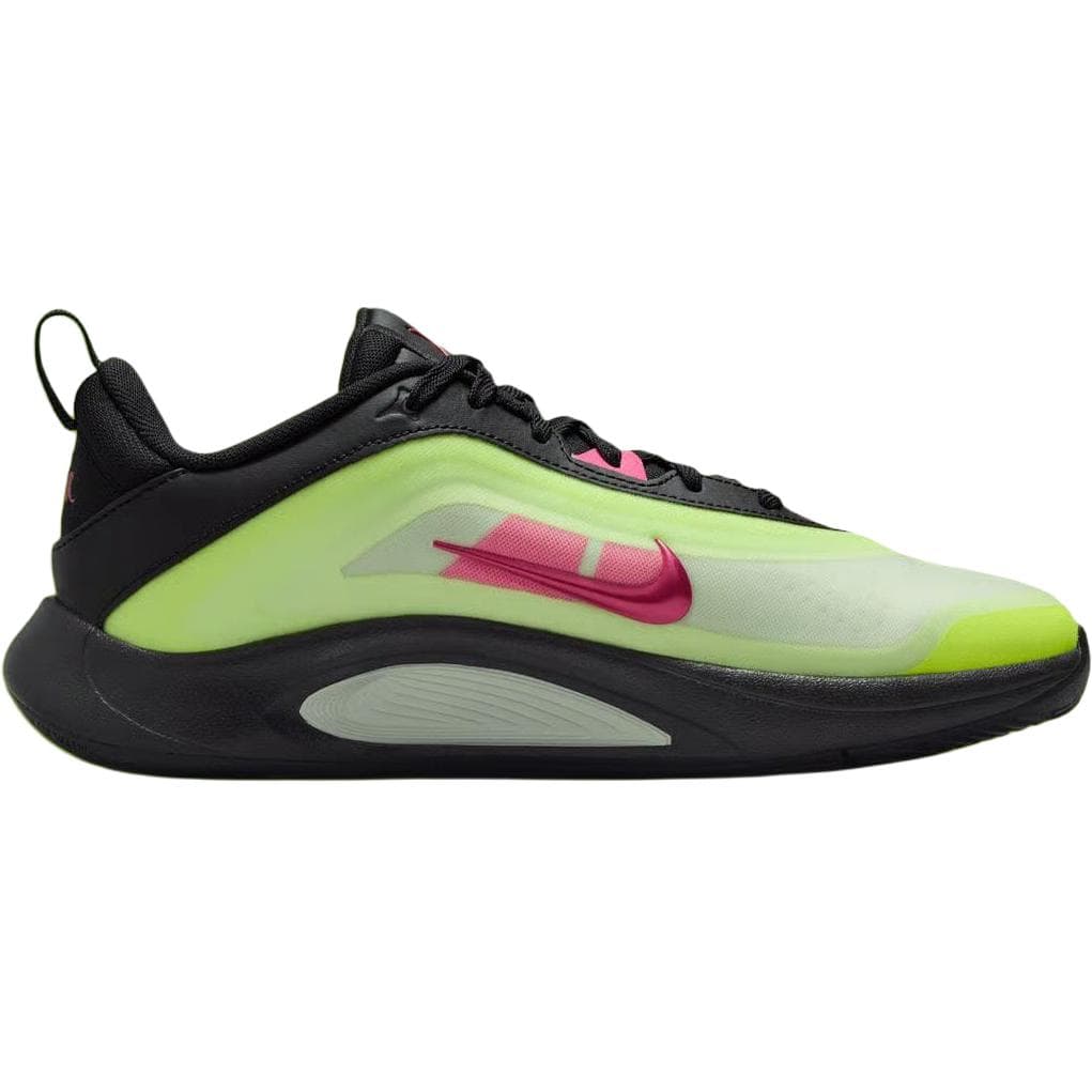 Кроссовки для баскетбола Nike A'One Low Топ Детская Баскетбольная Обувь Неоново-Желтая Малыш - изображение 2